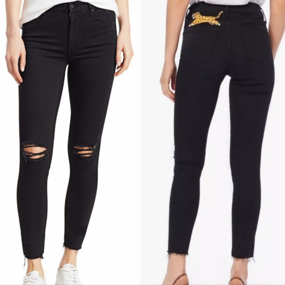 Looker Leopard Skinny Jeans